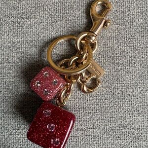 Coach Dice Cluster Bag Charm